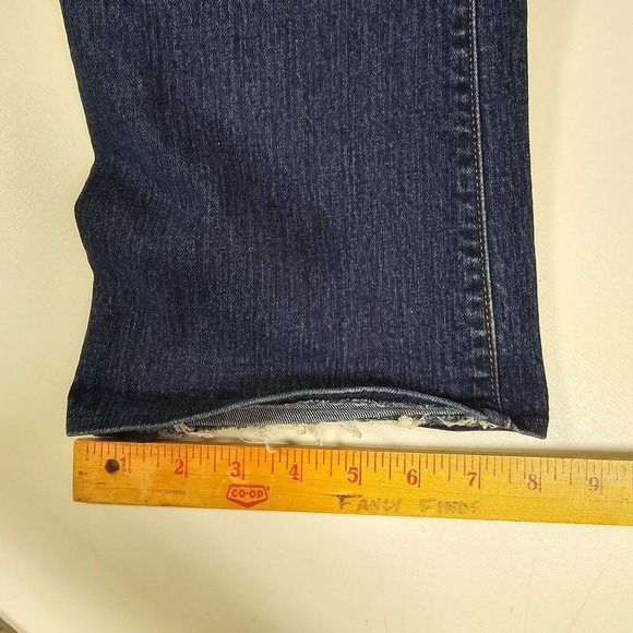 Old Navy Jeans Womens 8 Short (Fits 31x25.5) Blue Bootcut Mid Rise Denim Y2K - Picture 14 of 15